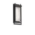 Load image into Gallery viewer, Haze LED Outdoor Wall Sconce - Black Finish