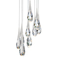 Load image into Gallery viewer, Hibiscus LED 9-Light Pendant - Polished Nickel Finish