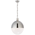 Load image into Gallery viewer, Hicks Extra Large Pendant - Polished Nickel Finish