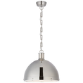 Load image into Gallery viewer, Hicks Extra Large Pendant - Polished Nickel Finish