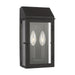 Hingham Outdoor Wall Sconce - Textured Black Finish