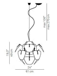 Load image into Gallery viewer, Hope 24" Suspension Light - Diagram