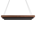 Load image into Gallery viewer, Hustler Linear Pendant - Black/Dark Walnut