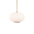 Load image into Gallery viewer, Illusion Pendant - Aged Brass