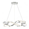 Load image into Gallery viewer, Interlace 28" LED Pendant Light - Chrome