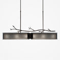Load image into Gallery viewer, Ironwood Linear Suspension Light - Gunmetal/Smoke Granite