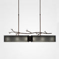 Load image into Gallery viewer, Ironwood Linear Suspension Light - Oiled Rubbed Bronze/Smoke Granite