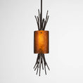 Load image into Gallery viewer, Ironwood Thistle Pendant Light - Gunmetal/Bronze Granite
