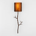 Load image into Gallery viewer, Ironwood Twig Glass Wall Sconce - Oiled Rubbed Bronze/Bronze Granite