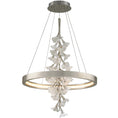 Load image into Gallery viewer, Jasmine Small LED Pendant - Silver Leaf
