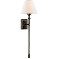 Load image into Gallery viewer, Jane Large Single Tail Sconce - Gun Metal