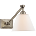 Load image into Gallery viewer, Jane Single Library Wall Light - Antique Nickel