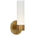 Load image into Gallery viewer, Jones Small Single Sconce - Natural Brass Finish
