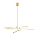 Load image into Gallery viewer, Klee 6-Light Chandelier - Natural Brass Finish