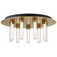 Load image into Gallery viewer, Kola 22 Flush Mount - Natural Brass Finish