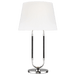 Katie Table Lamp - Polished Nickel Finish