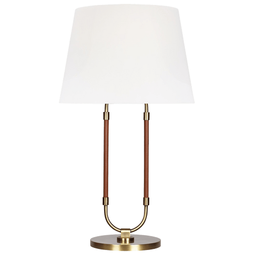 Katie Table Lamp - Time Worn Brass Finish
