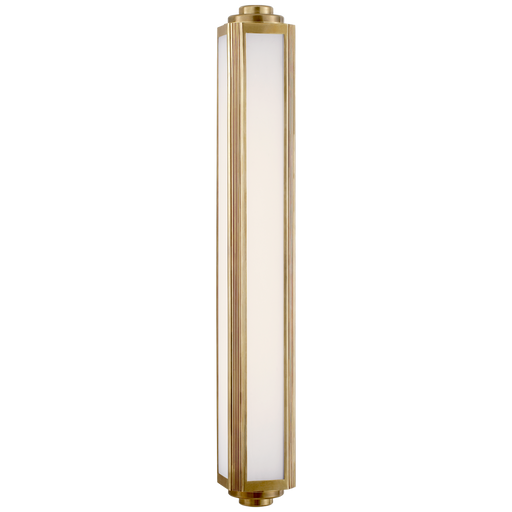 Keating Large Sconce - Natural Brass Finish