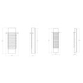Load image into Gallery viewer, Kengo LED Outdoor Wall Sconce - Diagram