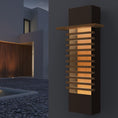 Load image into Gallery viewer, Kengo LED Outdoor Wall Sconce - Display