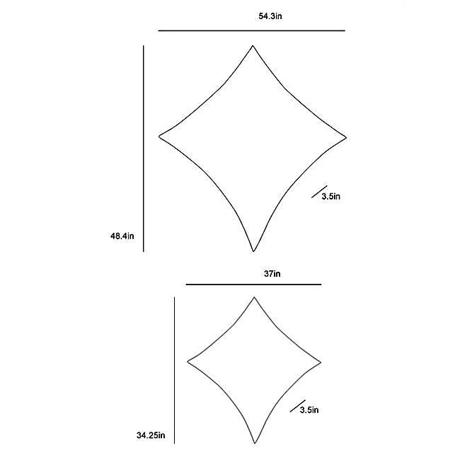 Kite Wall Wall Sconce - Diagram