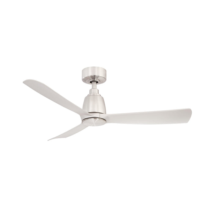 Kute 44" Ceiling Fan - Brushed Nickel Finish with Brushed Nickel Blades