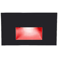 Load image into Gallery viewer, LEDme LED100 Step Light - Black Finish Red Light