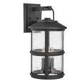 Load image into Gallery viewer, Lakehouse Large Outdoor Wall Sconce - Black Finish