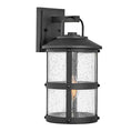 Load image into Gallery viewer, Lakehouse Medium Outdoor Wall Sconce - Black Finish