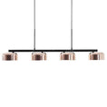 Load image into Gallery viewer, Lalu+ Linear Pendant - Black/Copper Finish