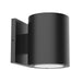 Lamar 4.25" Outdoor LED Wall Sconce - Black Finish