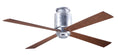 Load image into Gallery viewer, Lapa Flush Ceiling Fan - Mahogany (No Light)