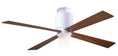 Load image into Gallery viewer, Lapa Flush Ceiling Fan - Mahogany (LED Light)