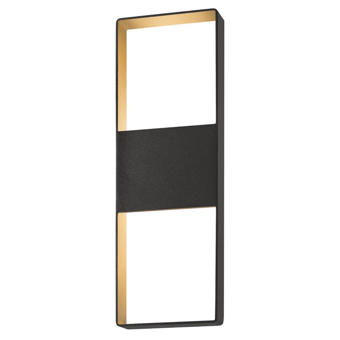 Light Frames 21" Up Down Outdoor LED Wall Sconce - Bronze