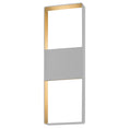 Load image into Gallery viewer, Light Frames 21" Up Down Outdoor LED Wall Sconce - Gray