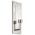 Load image into Gallery viewer, Linger Wall Sconce - Polished Nickel Finish