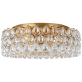 Load image into Gallery viewer, Liscia Large Flush Mount - Gild Finish