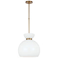 Load image into Gallery viewer, Londyn Round Pendant - Burnished Brass