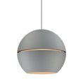 Load image into Gallery viewer, Lucas Large Pendant - Gray