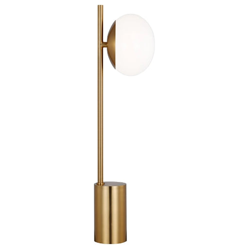 Lune Table Lamp - Burnished Brass