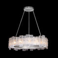 Load image into Gallery viewer, Lunea Chandelier - Silver Leaf Finish