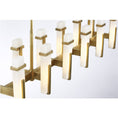Load image into Gallery viewer, Malik Large Linear Chandelier - Detail