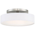 Load image into Gallery viewer, Manhattan 14" Semi-Flush Mount - Brushed Nickel