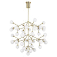 Load image into Gallery viewer, Mara Grande LED Chandelier - Aged Brass Finish