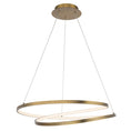 Load image into Gallery viewer, Marques LED Chandelier - Aged Brass Finish