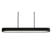 Marquis LED Linear Suspension - Black Finish