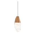 Load image into Gallery viewer, Martini LED Mini Pendant - Aged Brass Haze Crystal