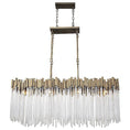Load image into Gallery viewer, Matrix 8-Light Linear Suspension- Havana Gold
