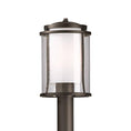 Load image into Gallery viewer, Meridian Outdoor Post Light - Coastal Bronze Finish