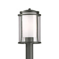 Load image into Gallery viewer, Meridian Outdoor Post Light - Coastal Natural Iron Finish